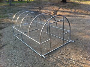 Fabricated chicken tractor